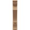 Ekena Millwork 8-in W x 44-in D x 44-in H Balboa Trad Rough Cedar Woodgrain TimberThane Outlooker, Primed Tan OUTUR080X44X44BOA04RCPR - alternate 6